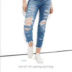 American eagle mom jeans